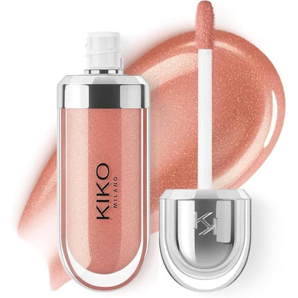 Kiko Milano 3D Hydra Lip Gloss 19 Softening Cream, culoare roz pal, capacitate 20ml