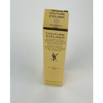 Eyeliner lichid pentru ochi, Yves Saint Laurent, Couture, #6 Nu Absolu Irise