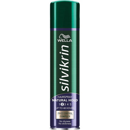 Fixativ Wella Silvikrin Hold Natural 400ml Fără Parfum