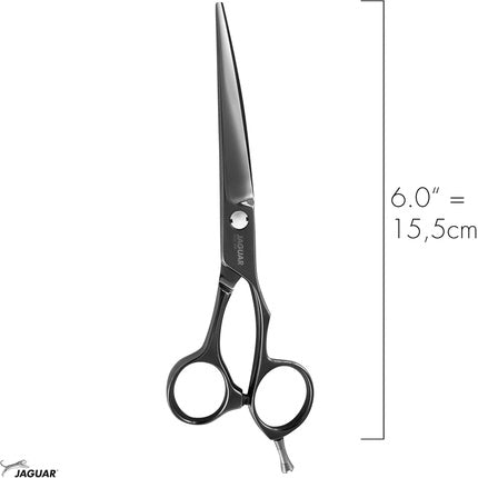 Jaguar Gold Line Xenox Titan Foarfece de Coafat 6 Inch, Negru