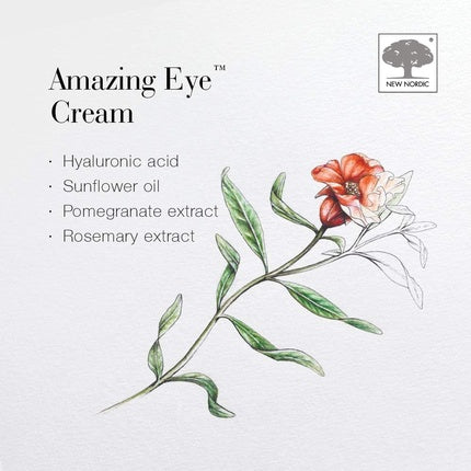 Cremă Ochi, New Nordic, Amazing Eye, 15ml, hidratare