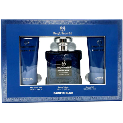 Set cadou bărbați, Sergio Tacchini, Pacific Blue, apă de toaletă