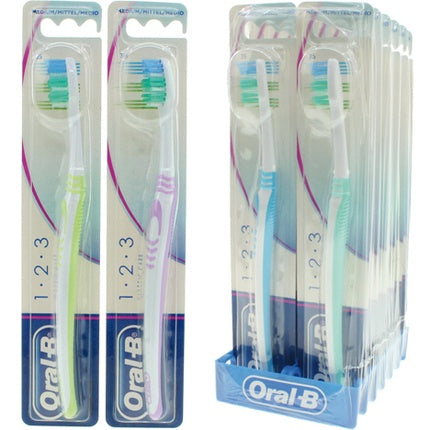 Periuță de dinți Oral-B Classic Care 35, cap mic, medium soft, multicolor