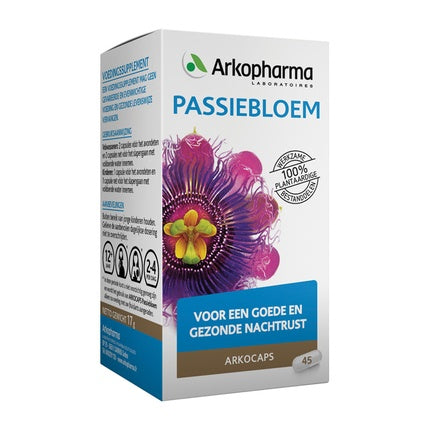 Supliment alimentar Arkopharma Arkocaps Passiflora, 45 capsule, organic