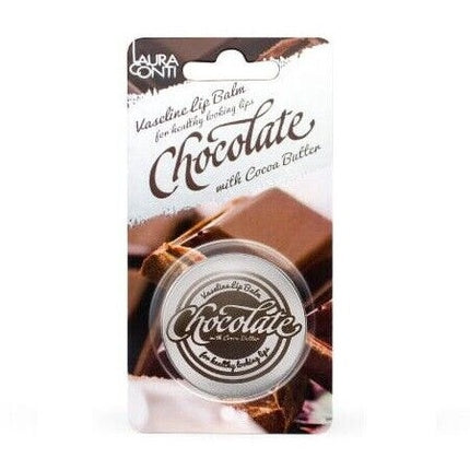 Vaselină Lip Balm Chocolate, balsam pentru buze cu unt de cacao, ambalaj carton