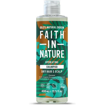 Șampon Organic Coconut Hydrating Faith In Nature, 381 ml