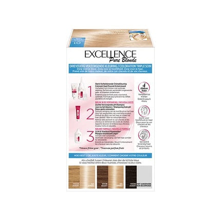 Vopsea de păr, L'Oréal Paris, Excellence 01 Blond natural