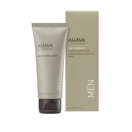 Cremă de mâini, Ahava, Men's Mineral, gri