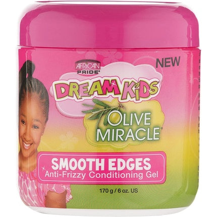Gel de păr African Pride Dream Kids Olive Miracle Anti-Frizzy, 170g/6oz
