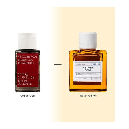 Apă de toaletă, Korres, Vetiver Root, 50ml pentru bărbați