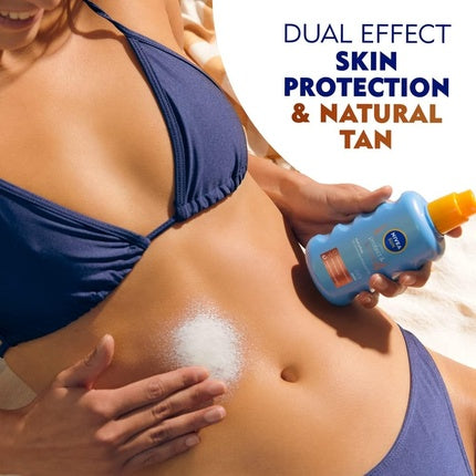 Spray de protecție solară, Nivea, Protect & Bronze, SPF30, 200ml