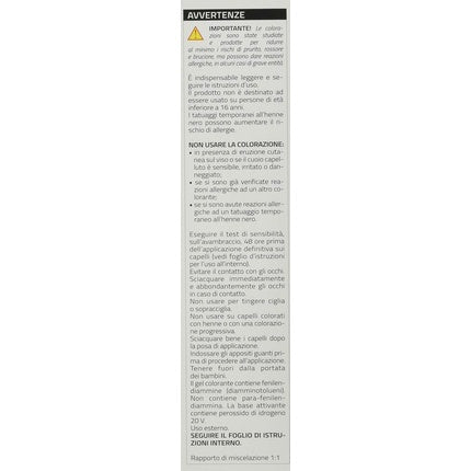 Vopsea de păr Euphidra colorPRO XD, Acido Jaluronico, Negru