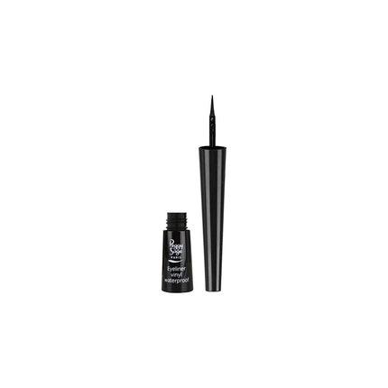 Peggy Sage Black Vinyl Waterproof Eyeliner, Negru, 10ml