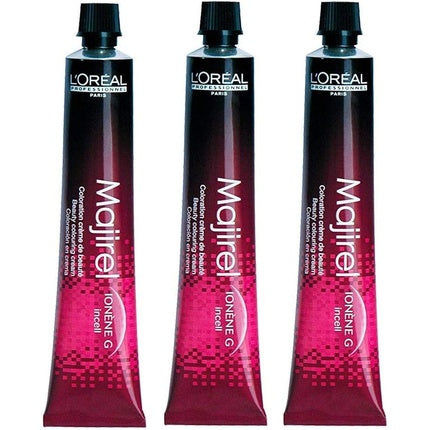 Vopsea de par, L'Oréal Paris, Majirel, Blond Iridescent Auriu Inchis 6.23, 50ml