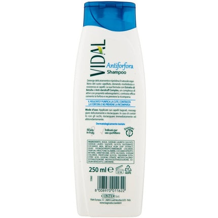 Șampon Vidal Anti-Mătreață 250ml