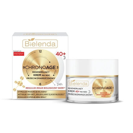 Cremă Față Antirid Bielenda CHRONO AGE 24H, 40+, 50ml