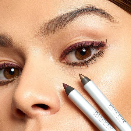 Wunder2 Super-Stay Liner Makeup Eyeliner Pencil Waterproof Metallic Gold 1.2g