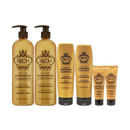 Masca de păr, Rich, Ultimate Moisture, auriu, 250 ml