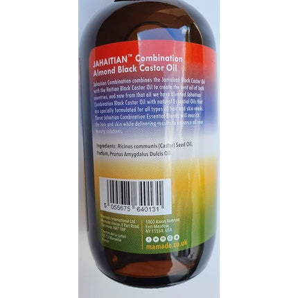 Ulei de corp Jahaitian Black Castor Oil Almond, 4 Fl Oz