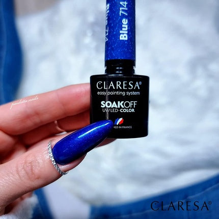 Lac de unghii, Claresa, Blue, 5ml
