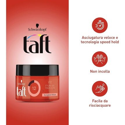 Gel de Par, Schwarzkopf, V12 Power, 250ml