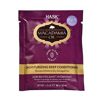 Balsam Hask Macadamia Oil, Tratament de Hidratare, 49g