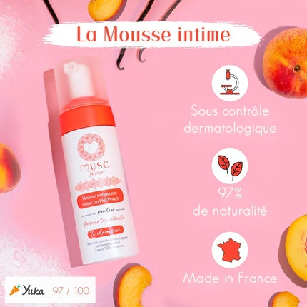 Musc Intime Mousse de Parfum Hot Peach La Charmeuse, 200 ml