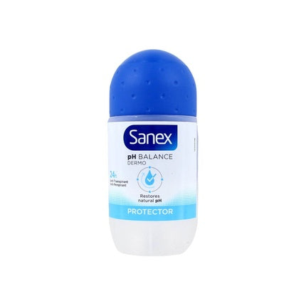 Sanex Deo Roll On Dermo Protector 50 Ml, albastru