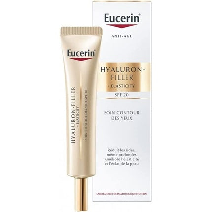 Cremă ochi Eucerin Hyaluron-Filler + Elasticity SPF20, 15ml