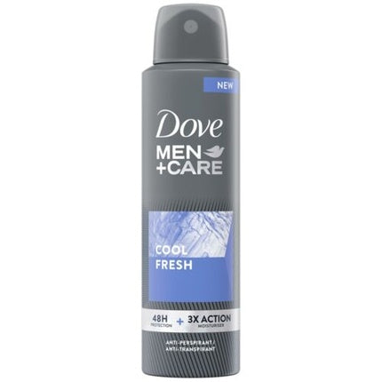 Dove Men+Care Cool Fresh Body Spray Deodorant, 150ml, Gri