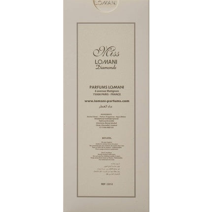 Parfum Lomani Miss Lomani Diamonds, Eau de Parfum pentru femei, 100ml