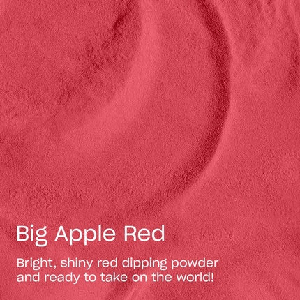 Pudră de înmuiere OPI Powder Perfection Big Apple Red, 82g