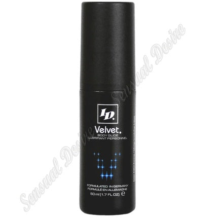 Lubrifiant Personal, Id Velvet, pe Bază de Silicon, Negru