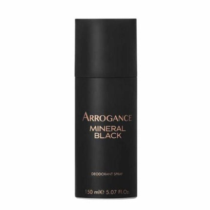 Arrogance St Arrogance Mineral Black Deodorant Spray 150 ml, Negru