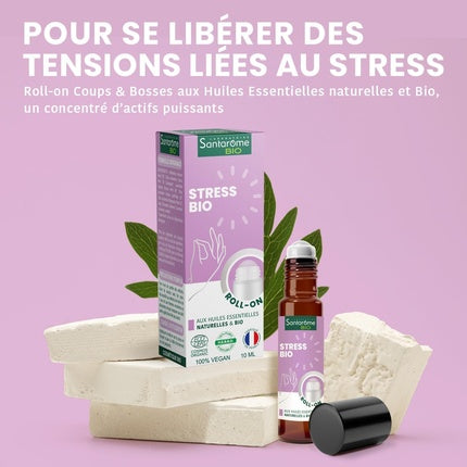 Santarome Bio, Stress Relief Roll-On, 10 ml, roz