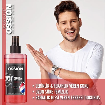 Morfose Ossion Pbl Impact After Shave Eau De Parfum Cologne 300ml