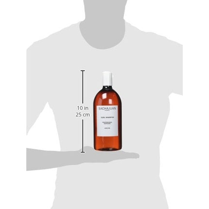 Șampon pentru păr creț, Sachajuan, 1000 ml, maro