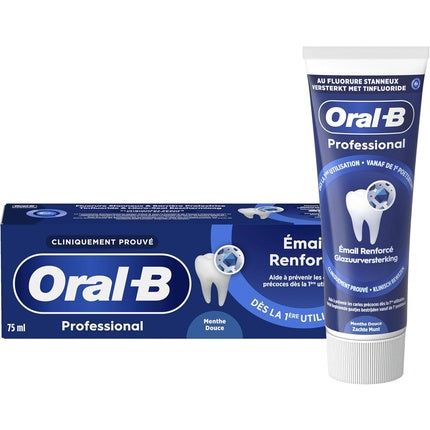 Pastă de dinți, Oral-B, Professional Strong Enamel, Mentă și Eucalipt, 75 ml