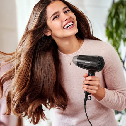 Uscător păr, Philips, Essential Care BHC010/10, negru