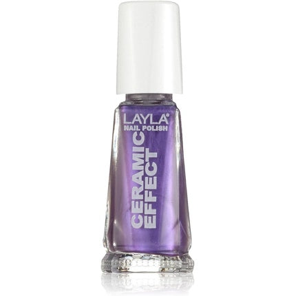 Lac de unghii, Layla Cosmetics, Ceramic Effect, lila