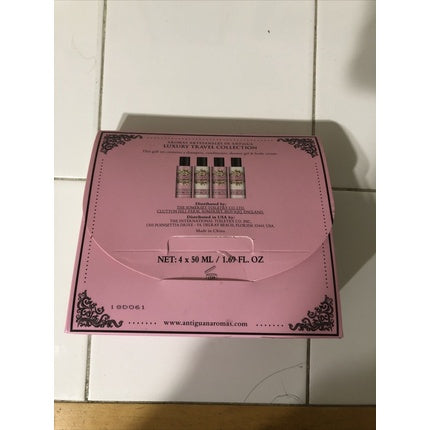 Set cadou baie, Aromas Artesanales De Antigua, White Jasmine, roz
