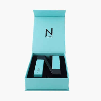 Parfum Eau De Parfum Naseem Whispers Aqua albastru negru
