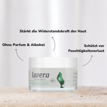 Cremă de zi Lavera Barrier Balance - Fără Alcool și Parfum, 150 g