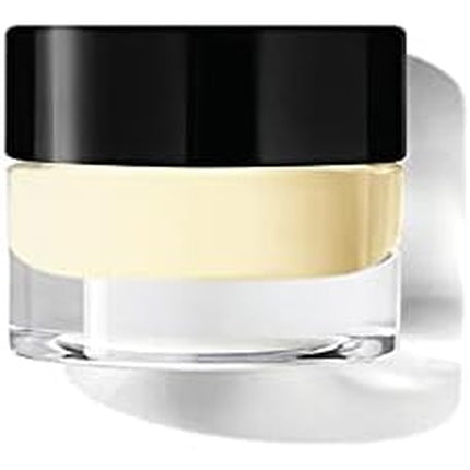 Primer facial Bobbi Brown, Vitamin Enriched Face Base, capac negru, vas transparent, cremă galbenă