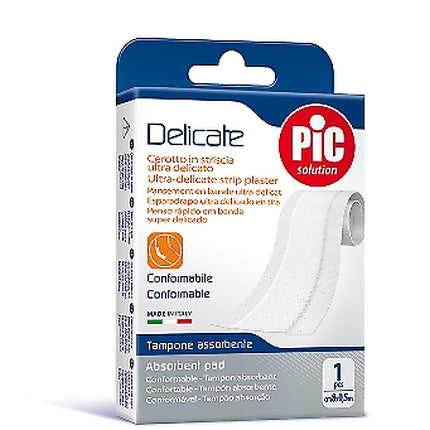Plasturi Pikdare Spa, Delicate, alb, 8cm x 0.5m