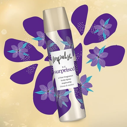 Spray de corp, Impulse, Be Surprised, 75 ml