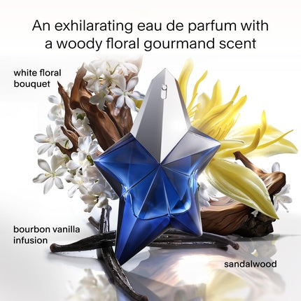 Parfum Mugler, Angel Elixir, set cadou, sticlă albastră