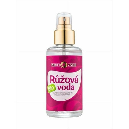 Apă de trandafiri organică, Purity Vision, 100ml