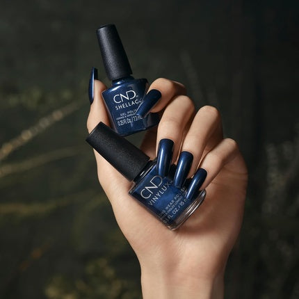 Vernis Unghii CND Vinylux Magical Botany Midnight Flight, albastru închis, 15ml