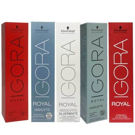 Vopsea de păr Schwarzkopf Igora Royal, Culoare Roșu Intens, Ambalaj Carton